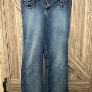 Stylish Blue Flare & Wide Leg Jeans